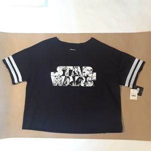 NWT Star Wars Cropped Tee